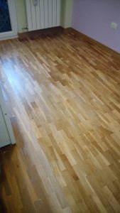 Zona terminada poliuretano al agua 1